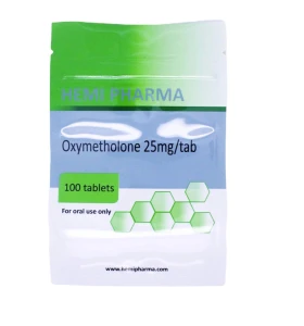 Oxymetholone 25mg/tab Hemi Pharma UK