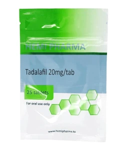 Tadalafil 20mg/tab Hemi Pharma UK