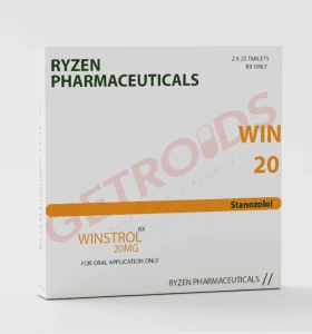 Winstrol 20mg 50 Tablets Ryzen Pharma USA