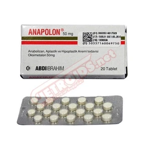 Anapolon 50 mg 20 Tablets Abdi Ibrahim