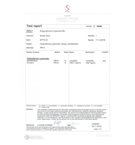 Testocyp 200 mg 10 Ml Dragon Pharma