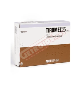Tiromel T3 Cytomel 25 mcg 100 Tablets Abdi Ibrahim