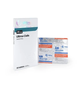 Ultima-Cialis 25 mg 50 Tablets Ultima Pharma INT