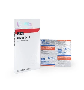 Ultima-Dbol 25 mg 50 Tablets Ultima Pharma INT